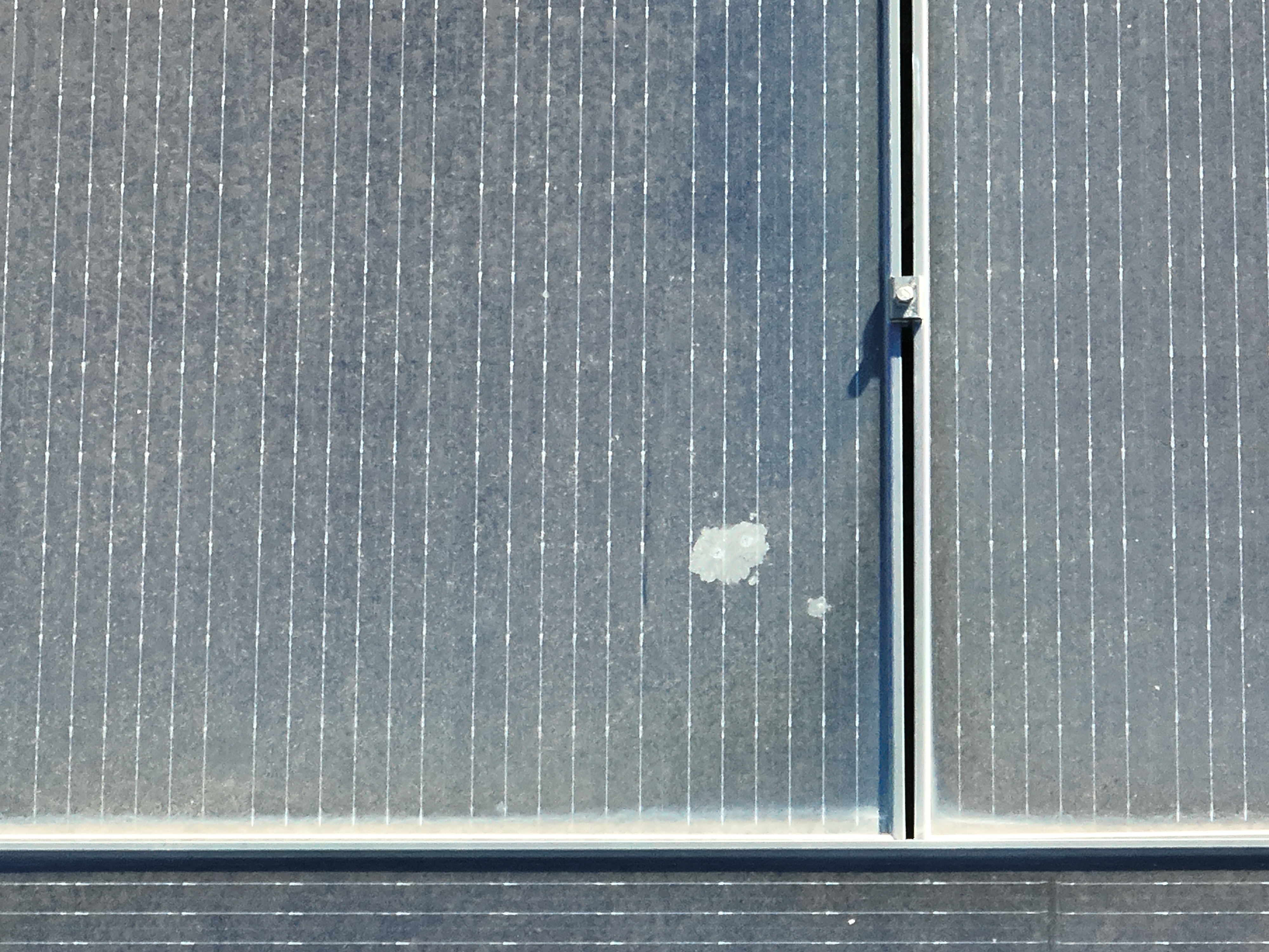 Drone inspection aerial view